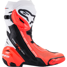 Load image into Gallery viewer, Alpinestars Supertech R Vented Mens Motorcycle Boots Black/White/Red 42 EUR