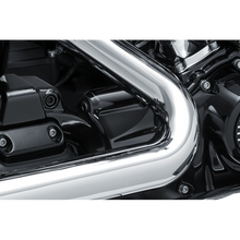 Load image into Gallery viewer, KURYAKYN PRECISION™ OIL LINE COVER, GL/BLK PN 6461 483171