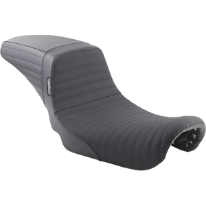 LE PERA 06-17 FXD KICKFLIP DLL BLK PLEATED GRIPP TAPE 2 UP SEAT LK-591DLPTGP