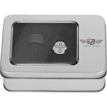 Load image into Gallery viewer, FIGURATI DESIGNS SEAT SCREW BLACK WITH 3M CROSS INSERT FD41-SEAT_SCREW-BLK