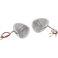 Load image into Gallery viewer, DRAG SPECIALTIES LED REAR DEUCE T/SIGNAL RED W/CLR LEN PR 2020-0278