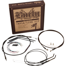 Load image into Gallery viewer, BURLY BRAND Control Kit - 14" Ape Hanger Handlebars - ABS B30-1122