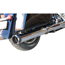 Load image into Gallery viewer, S&amp;S CYCLE 17-19 4.5" MK45 FLHT CHR/CHR MUFF W/THRUST E CAP 550-0665