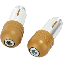 Load image into Gallery viewer, RENTHAL RENTHAL STREET HANDLEBAR ENDS (2) GOLD E189