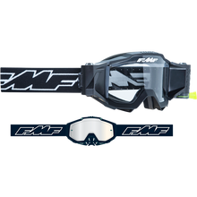 Load image into Gallery viewer, FMF POWERBOMB YOUTH Film System Goggle Rocket Black - Clear Lens