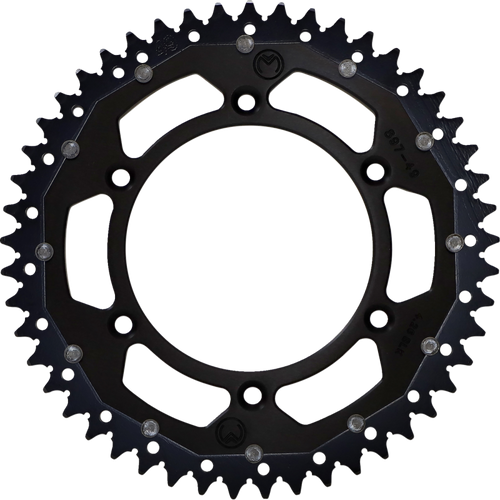 MOOSE RACING SPROCKET DUAL MSE 49 BK 1210-897-49-10X