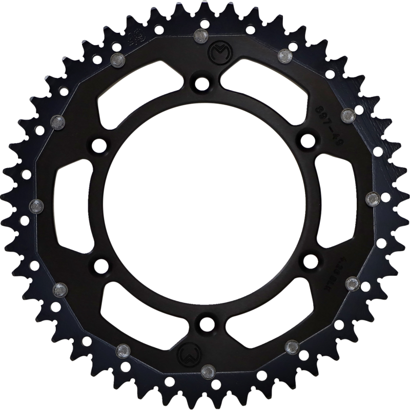 MOOSE RACING SPROCKET DUAL MSE 49 BK 1210-897-49-10X