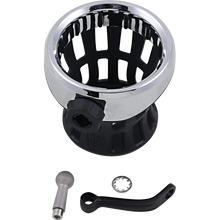 Load image into Gallery viewer, CIRO LLC Drink Holder BLK W/ MIRROR MOUNT 50420