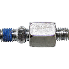 Load image into Gallery viewer, HIGHSIDER ADAPTER MIRROR M8 SILVER EACH 304-044