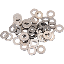 Load image into Gallery viewer, DRAG SPECIALTIES FLAT WASHERS CHRM 5/16 AN(50)CY-CHROME MPB588