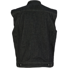 Load image into Gallery viewer, Z1R VEST DENIM BK L 2820-4486