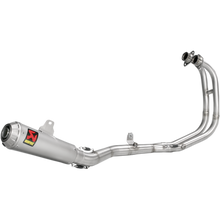 Load image into Gallery viewer, Akrapovic Racing Line Full System - Round Stainless Steel Muffler, Color: Stainless Steel, Material: Stainless Steel, SY2R1CUBSS