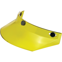 Load image into Gallery viewer, Biltwell | 3 Snap Moto Visor Universal Fit for Most Helmets | Yellow Translucent | MotoX Motocross Retro Vintage Modern Style
