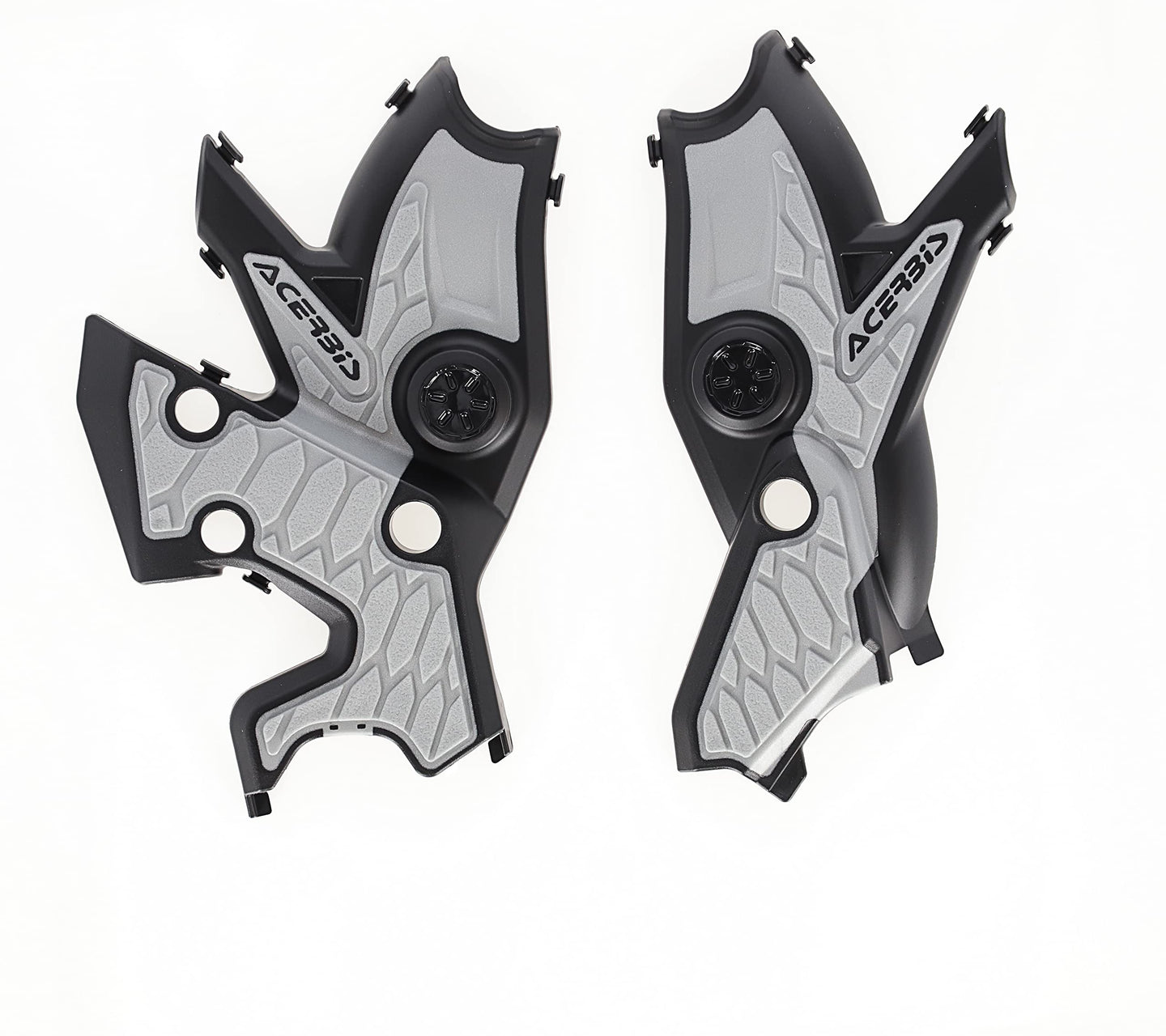 ACERBIS Frame Guards- X-GRIP TENERE 700:19-22 black/silver 2911461001