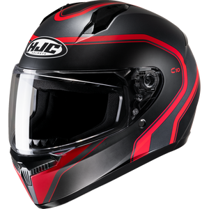 HJC C10 ELIE SF BK/RD 2X 0000376268