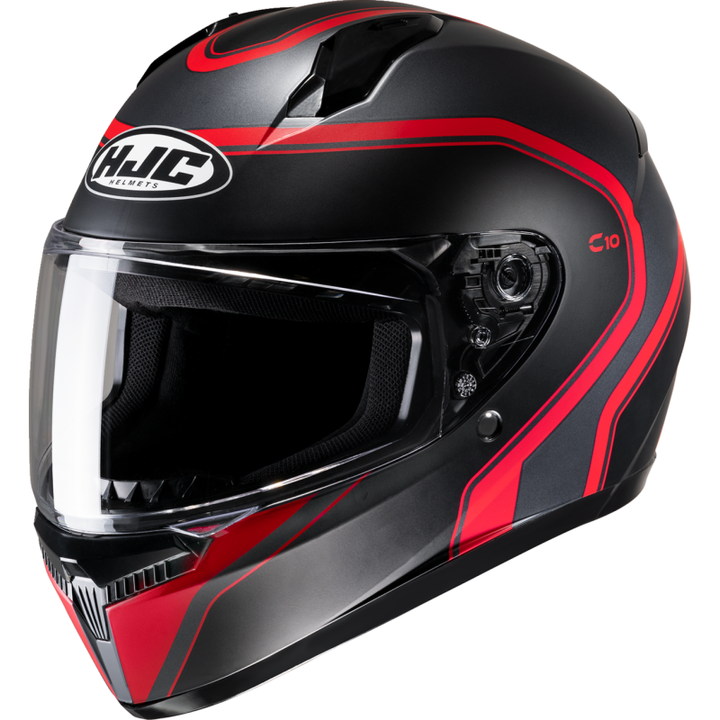 HJC C10 ELIE SF BK/RD 2X 0000376268