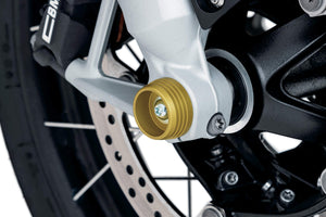 KURYAKYN LODESTAR FRT AXLE SLIDERS FOR BMW R 1200&1250, GLD PN 3801 KUR3801