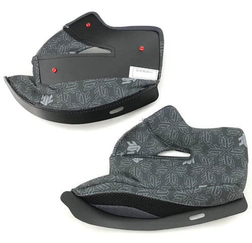 HJC 740-049 Cheek Pads for CL-X7 Helmets - 5XL - Gray