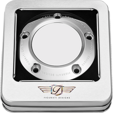 Load image into Gallery viewer, FIGURATI DESIGNS TIMING COVER PLAIN SILVER, 5-HOLE FD60-TC-5H-SS