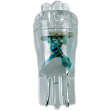 Load image into Gallery viewer, DRAG SPECIALTIES LED WEDGE BULB RED (4 PAK) 2060-0007