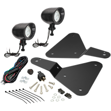 Load image into Gallery viewer, SHOW CHROME MINI LIGHT KIT BLACK F3 KT 41-301LBK