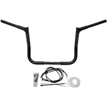 Load image into Gallery viewer, FAT BAGGERS INC HANDLEBAR 12" BL PT L FL 909212-B