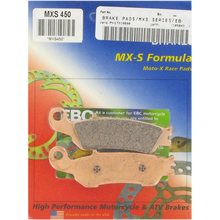 Load image into Gallery viewer, EBC MXS450 SINTERD MX RACE SERIES BRAKE PADS MXS450