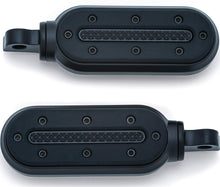 Load image into Gallery viewer, KURYAKYN HEAVY INDUSTRY PEGS WITH ADAPTERS, BLACK PN 7032 KUR7032