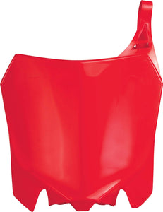 Acerbis - 13-17 Honda CRF250R/CRF450R Front Number Plate - Red (2314360227)