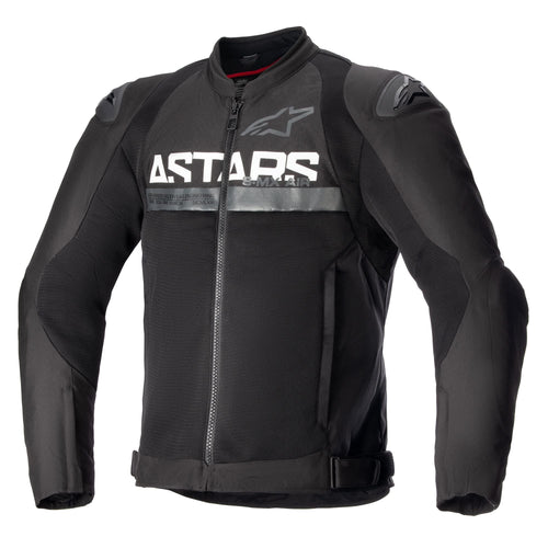 Alpinestars SMX Air Men's Motorcycle Jacket (Black), black, L