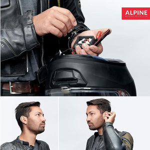 ALPINE HEARING PROTECTION EARPLUGS MOTOSAFE PRO MINIGRIP 111.23.112