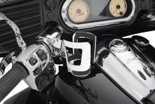 Load image into Gallery viewer, Show Chrome Accessories (52-835B) Chrome Handlebar Mount Beverage Holder