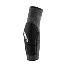 Load image into Gallery viewer, 100% RIDECAMP ELBOW GUARDS GREY HEATHER/BLACK LG 70000-00007