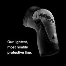 Load image into Gallery viewer, 100% RIDECAMP KNEE GUARDS BLACK/GREY XL 70001-00004
