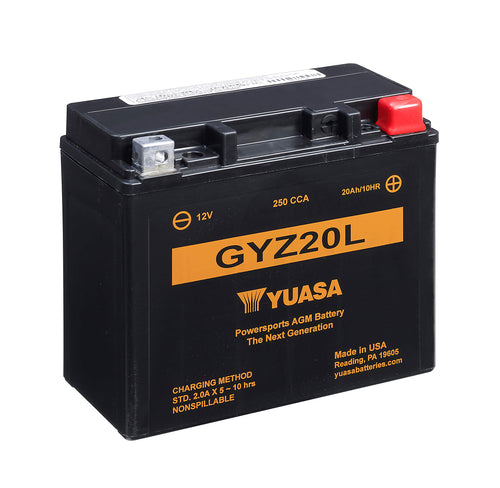YUASA GYZ20L FACTORY ACTIVATED YUAM720GZ