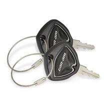 Load image into Gallery viewer, Big Bike Parts 41-182BK Black Can-Am Spyder Key Covers, 2 Pack