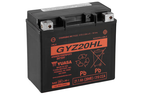 Yuasa YUAM720GH GYZ20HL Battery