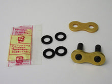 Load image into Gallery viewer, DID ZJ520ERV7 Gold Rivet Type Replacement Connecting Link for 520ERV7 Chains