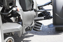 Load image into Gallery viewer, SHOW CHROME COMBAT DRIVER BOARDS CAN-AM RYKER BLACK 41-426BK