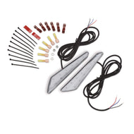 SHOW CHROME RED LED MARKER LIGHT SET 52-923R