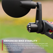 Load image into Gallery viewer, SHOW CHROME HANDLEBAR END WEIGHTS - RYKER PR 41-410 - Motomike Canada