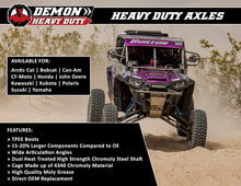 Load image into Gallery viewer, DEMON DEMON HD AXLE PAXL-1119HD
