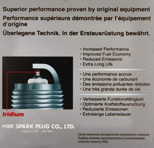 NGK LMAR8BI-9 Spark Plug (91909 Laser Iridium), 1ea