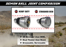 Load image into Gallery viewer, Demon Powersports Upper Heavy Duty Ball Joint for (2019-21) Honda Talon 1000R/1000X, Made of Chromoly Steel in Dual Heat Treated, Wear Adjustable &amp; Stronger Reinforced Stub Design, OEM: 51375-HL6-A02