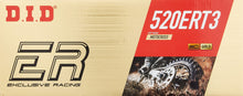 Load image into Gallery viewer, DID 520ERT3-110 Gold 110 Links High Performance Racing Chain with Connecting Link