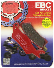 Load image into Gallery viewer, EBC FA617X SPORT CARBON SERIES BRAKE PAD SET FA617X