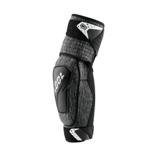 Load image into Gallery viewer, 100% FORTIS ELBOW GUARDS GREY HEATHER/BLACK SM/MD 70006-00003