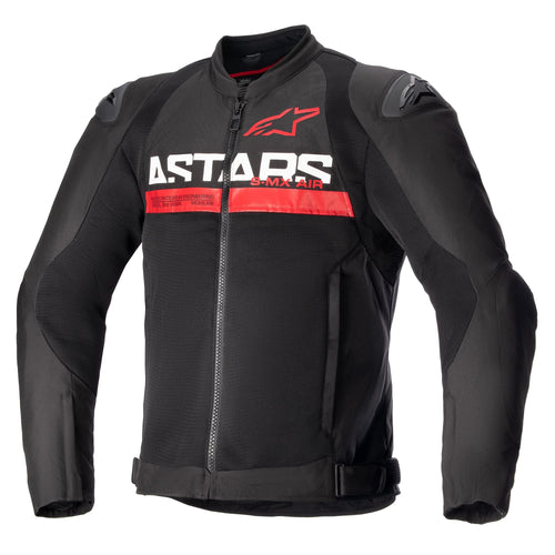 Alpinestars SMX Air Men's Motorcycle Jacket (Black/Red), M, Black/Bright Red