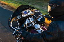 Load image into Gallery viewer, KURYAKYN TRI-LINE FUEL/VOLT BZL, '15-19 FLTR, CHR 6922