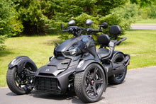 Load image into Gallery viewer, SHOW CHROME Grande Backrest Driver - Ballistic Red Stitch - Ryker 19-23 41-416GCRED